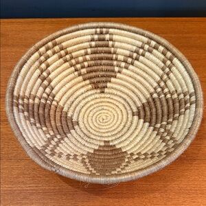 Vintage native or African-American African hand woven  in basket